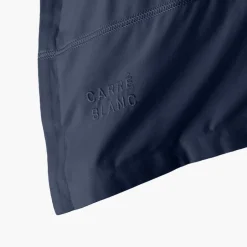 Carré Blanc Taie d'oreiller carrée coton Neo marine| Taies D’oreiller