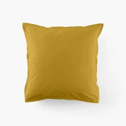 Carré Blanc Taie d'oreiller carrée coton Neo curry| Taies D’oreiller