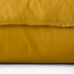 Carré Blanc Taie d'oreiller carrée coton Neo curry| Taies D’oreiller