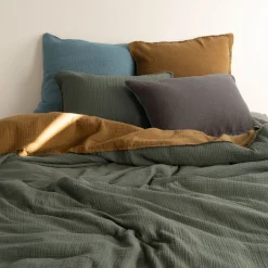 Carré Blanc Taie d'oreiller carrée gaze de coton 4-en-1 Infini|Femme Coffrets Cadeaux|Coffrets Cadeaux