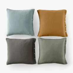 Carré Blanc Taie d'oreiller carrée gaze de coton 4-en-1 Infini|Femme Coffrets Cadeaux|Coffrets Cadeaux