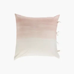 Carré Blanc Taie d'oreiller carrée percale de coton Vibration| Taies D’oreiller