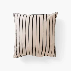 Carré Blanc Taie d'oreiller carrée percale de coton bio Gisèle| Taies D’oreiller