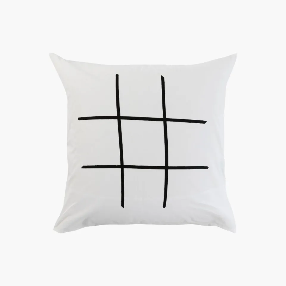 Carré Blanc Taie d'oreiller carrée pur coton Jocamini|Enfant Taies D'oreiller