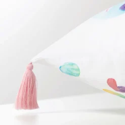 Carré Blanc Taie d'oreiller rectangulaire pur coton Calliopé|Enfant Taies D'oreiller