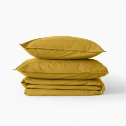 Carré Blanc Taie d'oreiller rectangulaire coton Neo curry| Taies D’oreiller