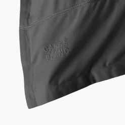 Carré Blanc Taie d'oreiller rectangulaire coton Neo anthracite| Taies D’oreiller