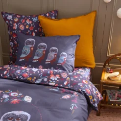 Carré Blanc Taie d'oreiller rectangulaire pur coton biologique Anouchka|Enfant Taies D'oreiller