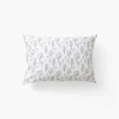 Carré Blanc Taie d'oreiller rectangulaire pur coton Féeries|Enfant Linge De Litbio|Taies D'oreiller