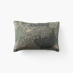 Carré Blanc Taie d'oreiller rectangulaire coton Silvalys| Taies D’oreiller