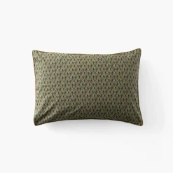 Carré Blanc Taie d'oreiller rectangulaire coton Silvalys| Taies D’oreiller