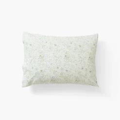 Carré Blanc Taie d'oreiller rectangulaire pur coton bio Safari|Enfant Linge De Litbio|Taies D'oreiller