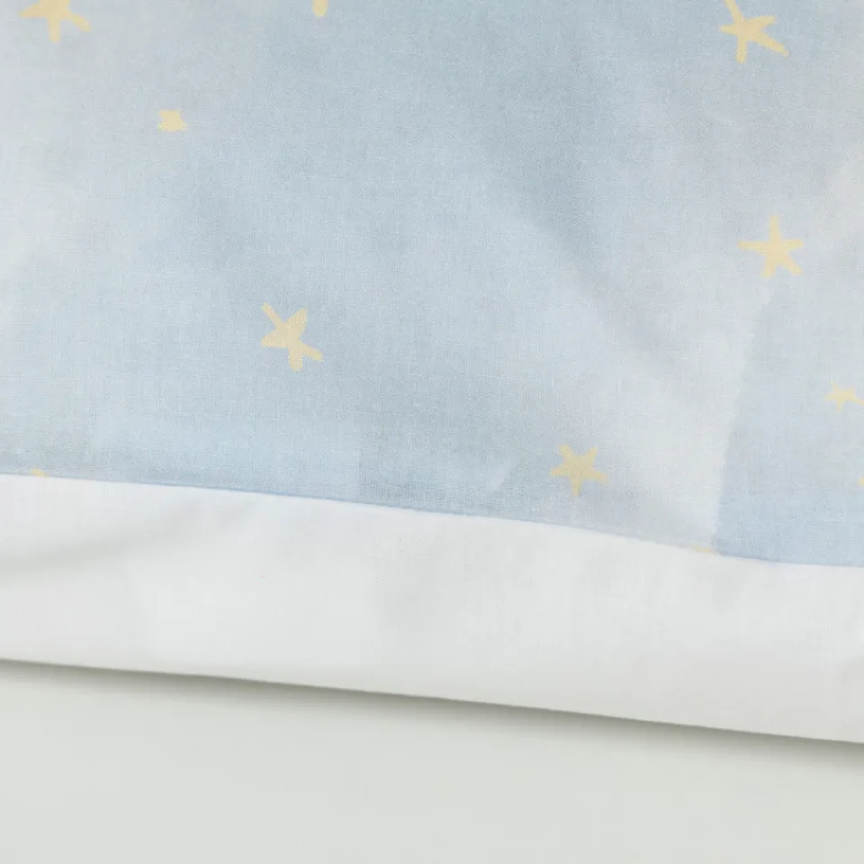 Carré Blanc Taie d'oreiller rectangulaire pur coton Skog|Enfant Taies D'oreiller