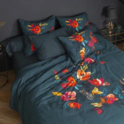 Carré Blanc Taie d'oreiller rectangulaire coton Eclats| Taies D’oreiller