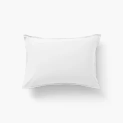 Carré Blanc Taie d'oreiller rectangulaire coton Neo blanc| Taies D’oreiller