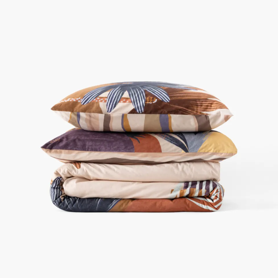 Carré Blanc Taie d'oreiller rectangulaire coton Sonora| Taies D’oreiller