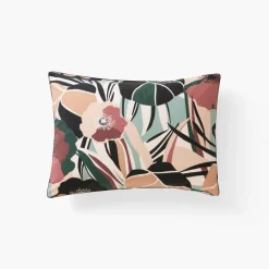 Carré Blanc Taie d'oreiller rectangulaire percale de coton bio Gisèle| Taies D’oreiller