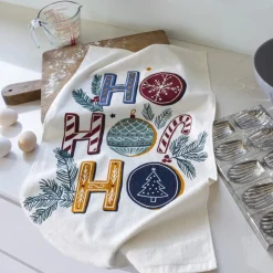 Carré Blanc Torchon de cuisine coton Sweet écru|Femme Torchons & Essuie-mains|Coffrets Cadeaux