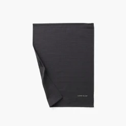 Carré Blanc Torchon de cuisine coton Signature charbon| Torchons & Essuie-mains