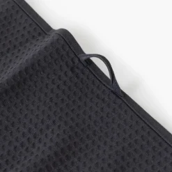 Carré Blanc Torchon de cuisine coton Signature charbon| Torchons & Essuie-mains