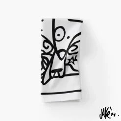 Carré Blanc Torchon de cuisine coton Jakè x|Homme Torchons & Essuie-mains|Coffrets Cadeaux