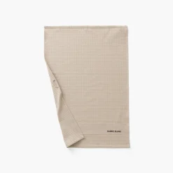 Carré Blanc Torchon de cuisine coton Signature grège|Femme Torchons & Essuie-mains|Coffrets Cadeaux