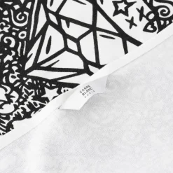 Carré Blanc Torchon de cuisine coton Jakè x noir|Homme Torchons & Essuie-mains|Coffrets Cadeaux